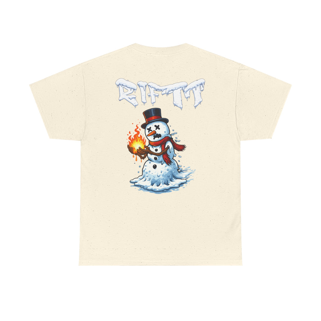 Riftt Snowman T Shirt Coupe Vent
