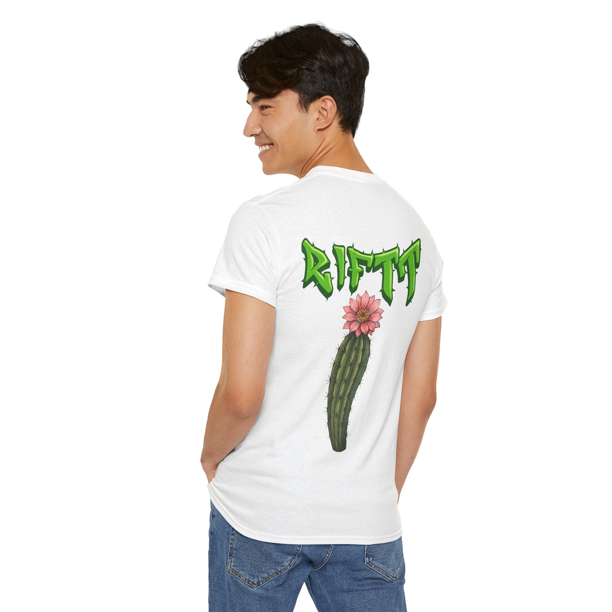 Cactus Bloom T Shirt Coupe Vent