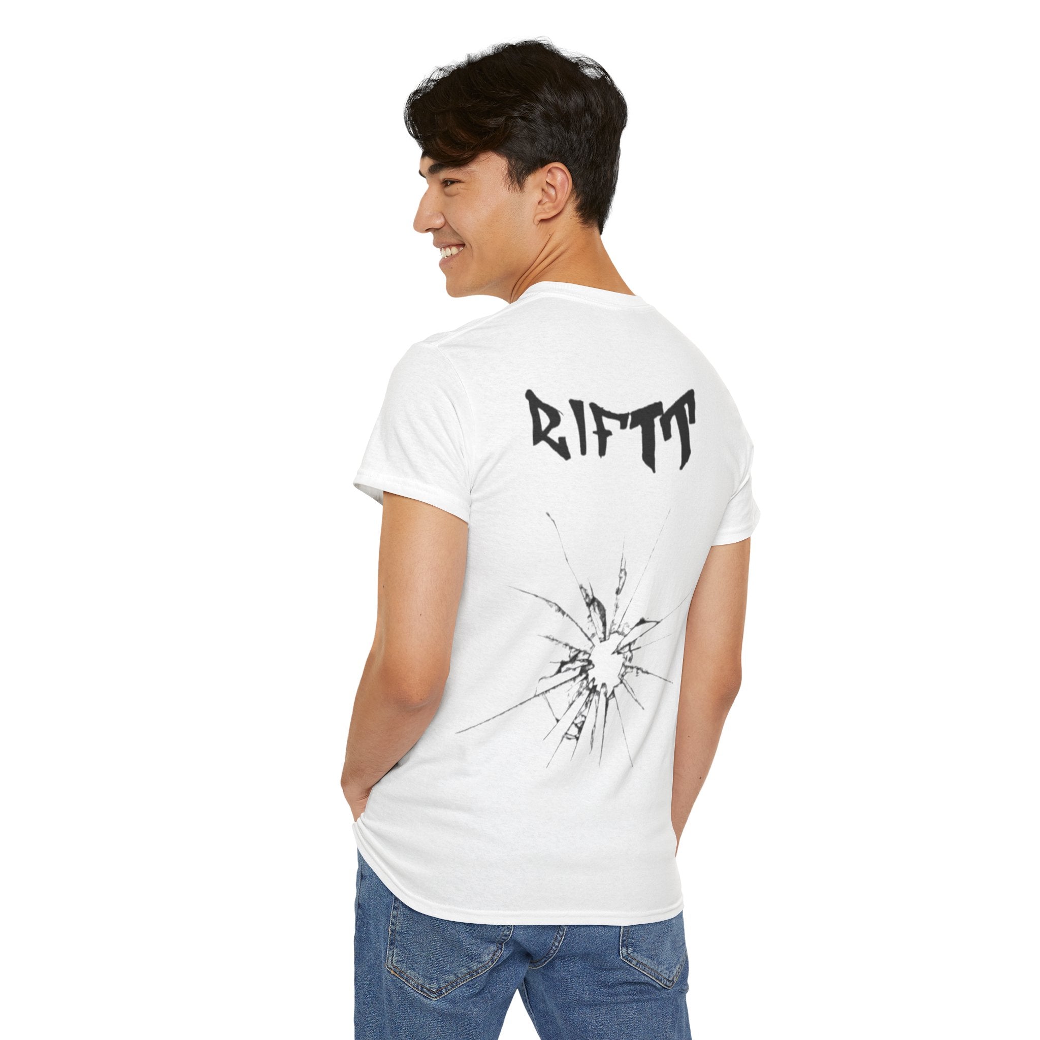 Riftt Broken Glass T Shirt Coupe Vent