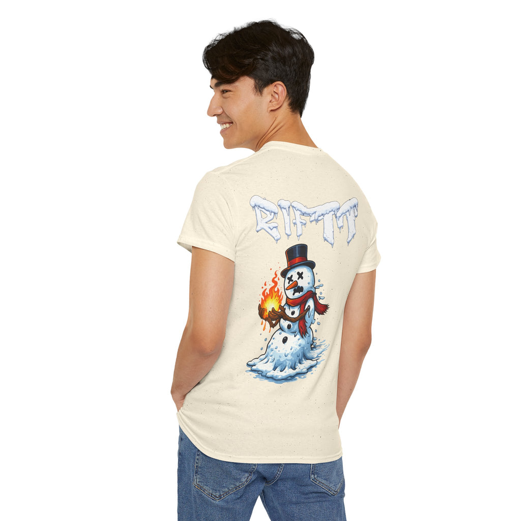 Riftt Snowman T Shirt Coupe Vent