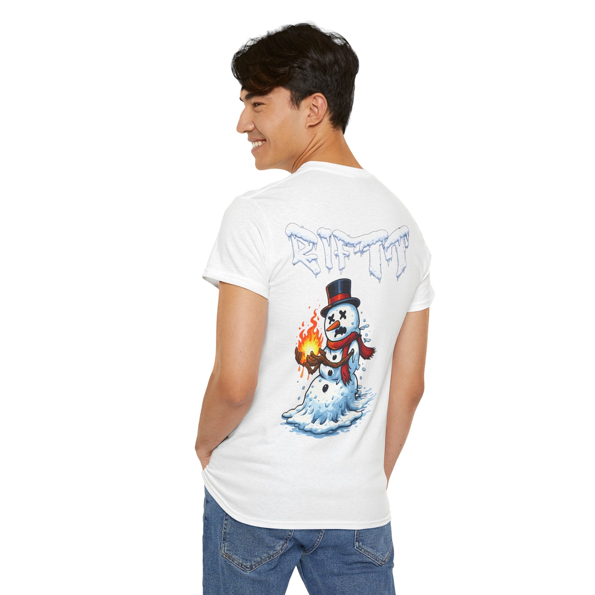 Riftt Snowman T Shirt Coupe Vent