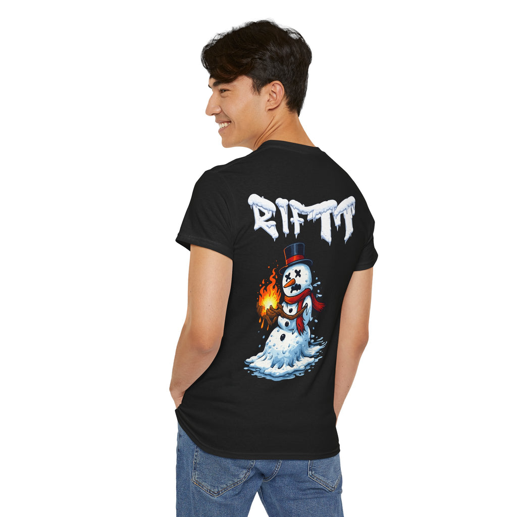 Riftt Snowman T Shirt Coupe Vent